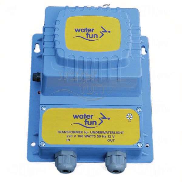 WATERFUN TRAFO 600W/220/12V PLASTİK KUTULU LEDLİ-SİGORTALI