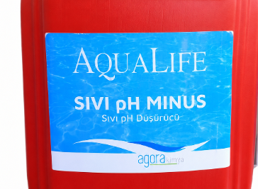 AQUALIFE Sıvı pH Minus Havuz Suyu pH Düşürücü Sıvı H2SO4